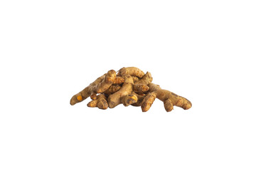 turmeric isolated on a transparent background