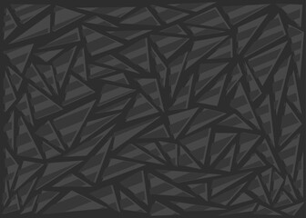 Abstract background with irregular triangle and stripe pattern
