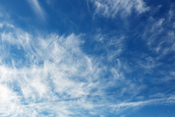 Blue sky natural background