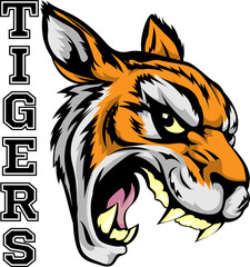 Fototapeta premium Tigers Sports Mascot
