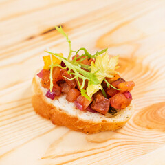 appetizer on the table