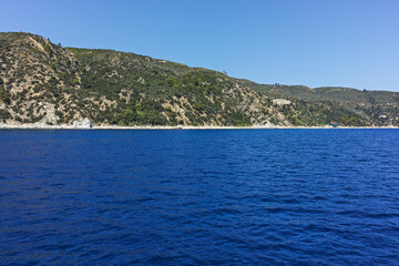 Mount Athos at Monastic State of the Holy Mountain, Greece