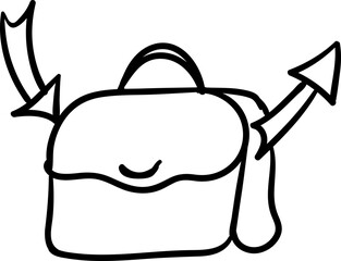 investment doodles set