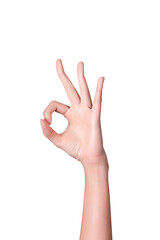 ok hand sign