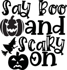 Halloween svg design cut files