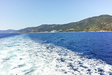 Mount Athos at Monastic State of the Holy Mountain, Greece