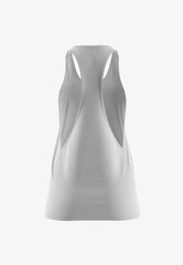 Women's Fitness Tank Top Mockup. 3D render