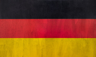 Germany flag with old texture grunge and vintage