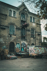 Fototapeta na wymiar Kopenhagen ,Christiania