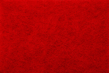 Red felt background texture