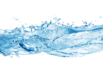 Fototapeta Water splash, water splash isolated on white background, water obraz