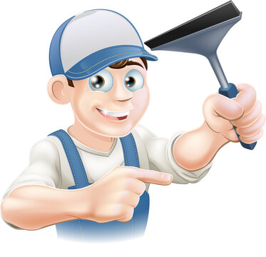 Squeegee Window Cleaner
