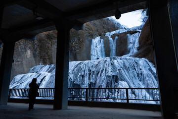 凍結　袋田の滝３
