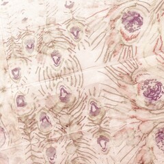 Japanese Vintage Patterns. Rose Texture Pattern.