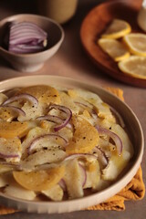 carpaccio d'artichaut au citron confit