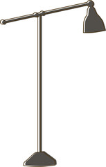 Home Decor_Vintage Industrial Loft Floor Lamp