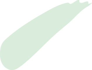 Natural cosmetics_green face cream spread