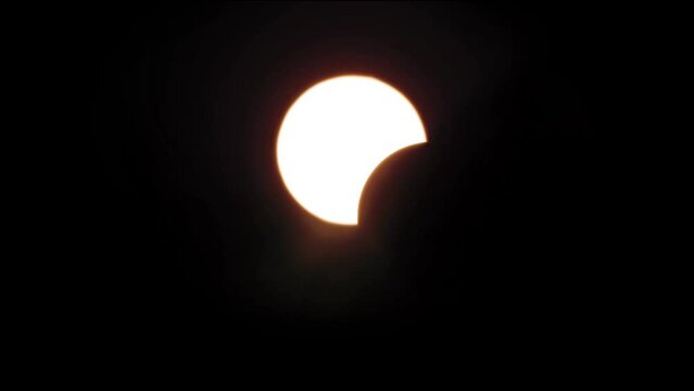 Total eclipse of the sun