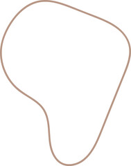 Fototapeta premium organic line_vector