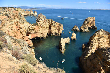 una preciosa imagen de las playas del Algarve de Portugal © alberto