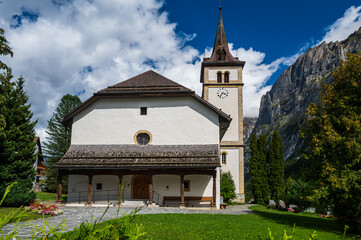 Fototapeta na wymiar Church in Grindelwald