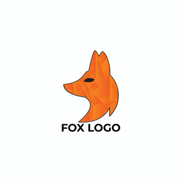 Fox Logo Mascot Design Vector Illustration