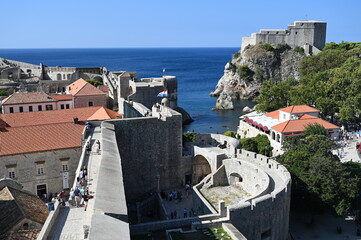 Fort Lovrijenac also known as the Red Keep in Game of Thrones.