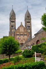 Fototapeta na wymiar The Church of Saints Cosmas & Damian in Clervaux, Luxembourg. 2021/07/10.