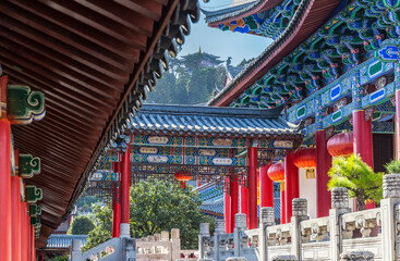 Mufu Palace in Lijiang Yunnan China