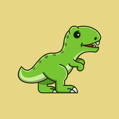 CUTE T-REX WALKING