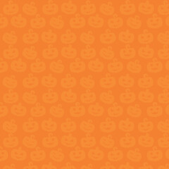 Pumpkins Halloween symbols for background. Halloween holiday, seamless background, pattern with pumpkin. Vector illustration.