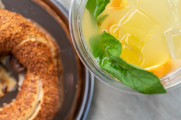 quick snacks for breakfast, selective focus