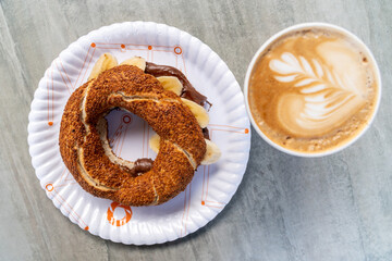 quick snacks for breakfast, selective focus