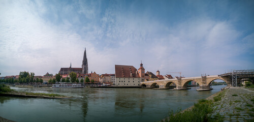 panorama of Regensburg