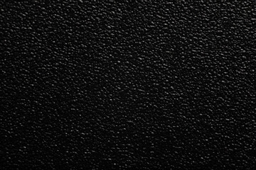 Black PVC plastic texture for background. Abstract background.