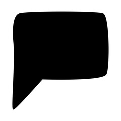 like comment social media doodle icon