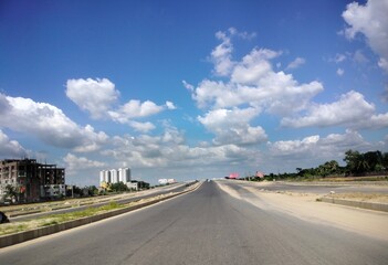 Fototapeta premium road to the sky