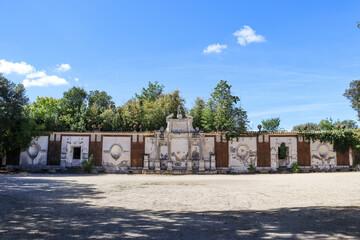 Obraz premium old roman wall