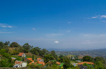 Fototapeta na wymiar Cubiro - pueblo pequeo con hermosa vista