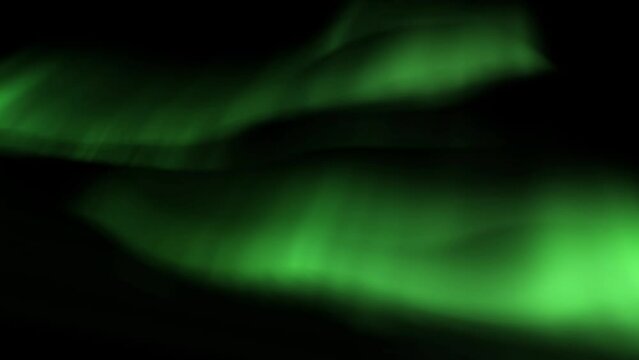 Northern lights. Cosmos background. Isolated aurora animation. Overlay. Night sky. 59,94 fps