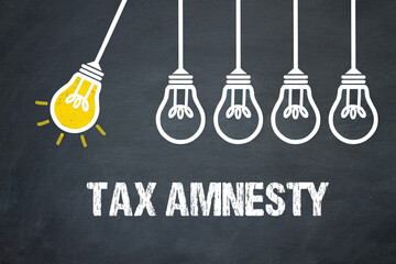 Tax amnesty	 - obrazy, fototapety, plakaty