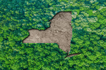 Sustainable habitat Map of New York
