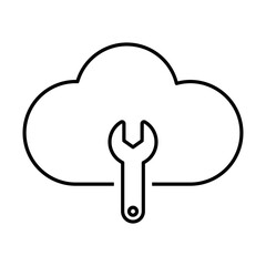 Cloud Repair Icon