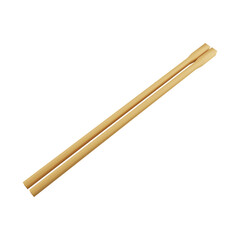 3D rendering chopsticks isolated on transparent background