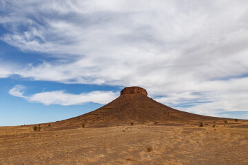 mountain in the Sahara Desert, Errachidia Province Morocco