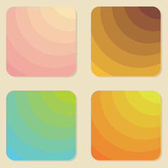 Obraz premium blend color gradient vector pack