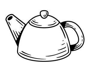 Obraz premium teapot kitchen icon