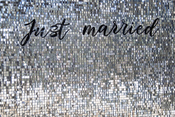 silver glitter texture sparkling shiny background for wedding.