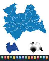 Set maps of Utrecht province