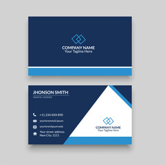 Naklejka na ściany i meble Modern Business Card Design, Creative Business Card Design, Corporate Business Card Design, Business Cards Design Template, free business card design